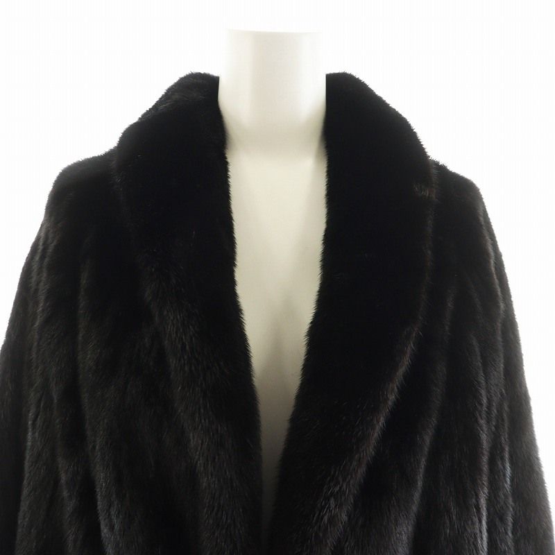 美品　nakamura毛皮店　SAGA MINK ファーコート SAGA MINK サガミンク ミンクファー コート Super Quality Ranched