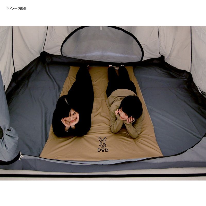  DOD ディーオーディー ソトネノサソイ M 2 TN タン マット 水遊び