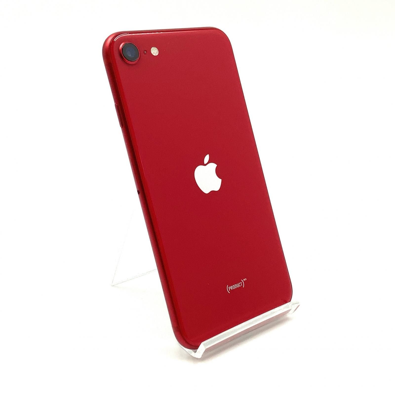 全額返金保証 最速発送 Apple iPhone SE 第2世代 64GB PRODUCT RED docomo 白ロム 動作 済 83%
