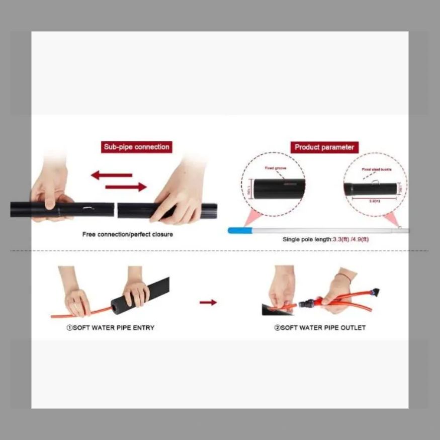 26-60 FT太陽電池パネルクリーニングキット