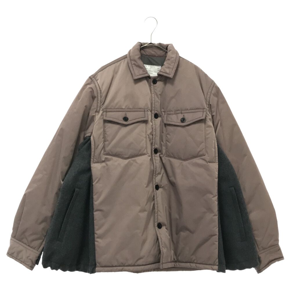 Sacai (サカイ) 22-02937M Sports Mix Padded Shirt スポーツミックス