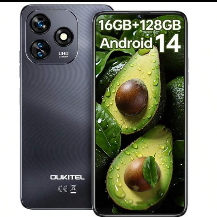 OUKITEL C51 Black 16／128GB 新品未使用 Amazon | OUKITEL C51 スマートフォン 本体 SIMフリー18GB RAM+