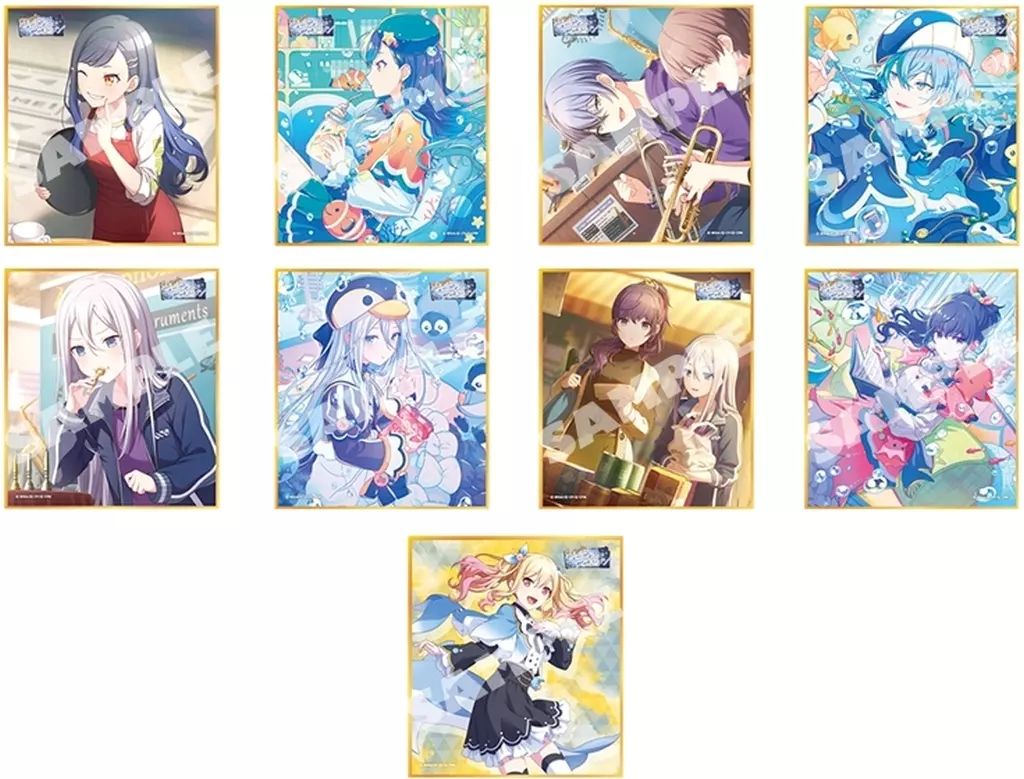 プロセカ　ミニ色紙　星乃一歌 プロセカ ミニ色紙 星乃一歌 2点セット - メルカリ