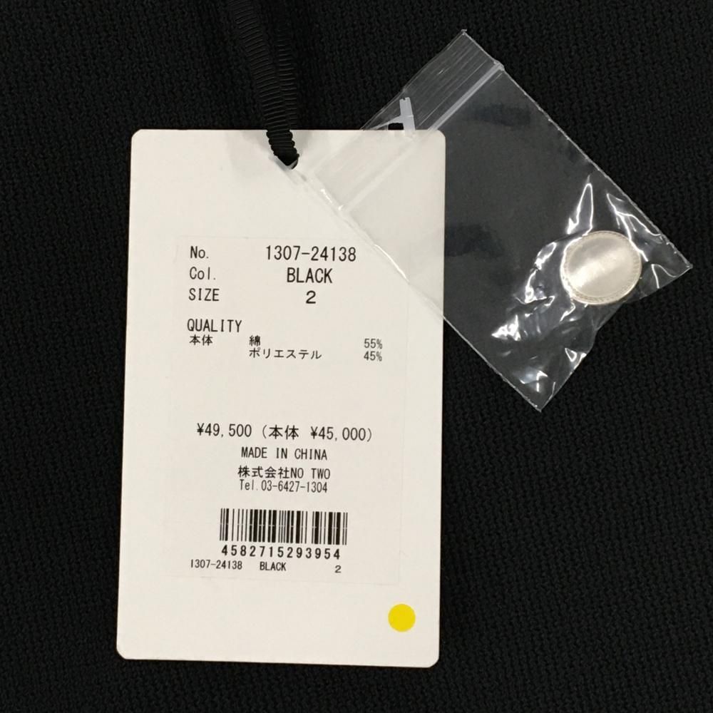 CPG 半袖ニットワンピース 黒×白 肩ボタン 立体ロゴ レディース 2 M ゴルフウェア 2025年モデル CPG WHITEMONARCHHOTEL_COM