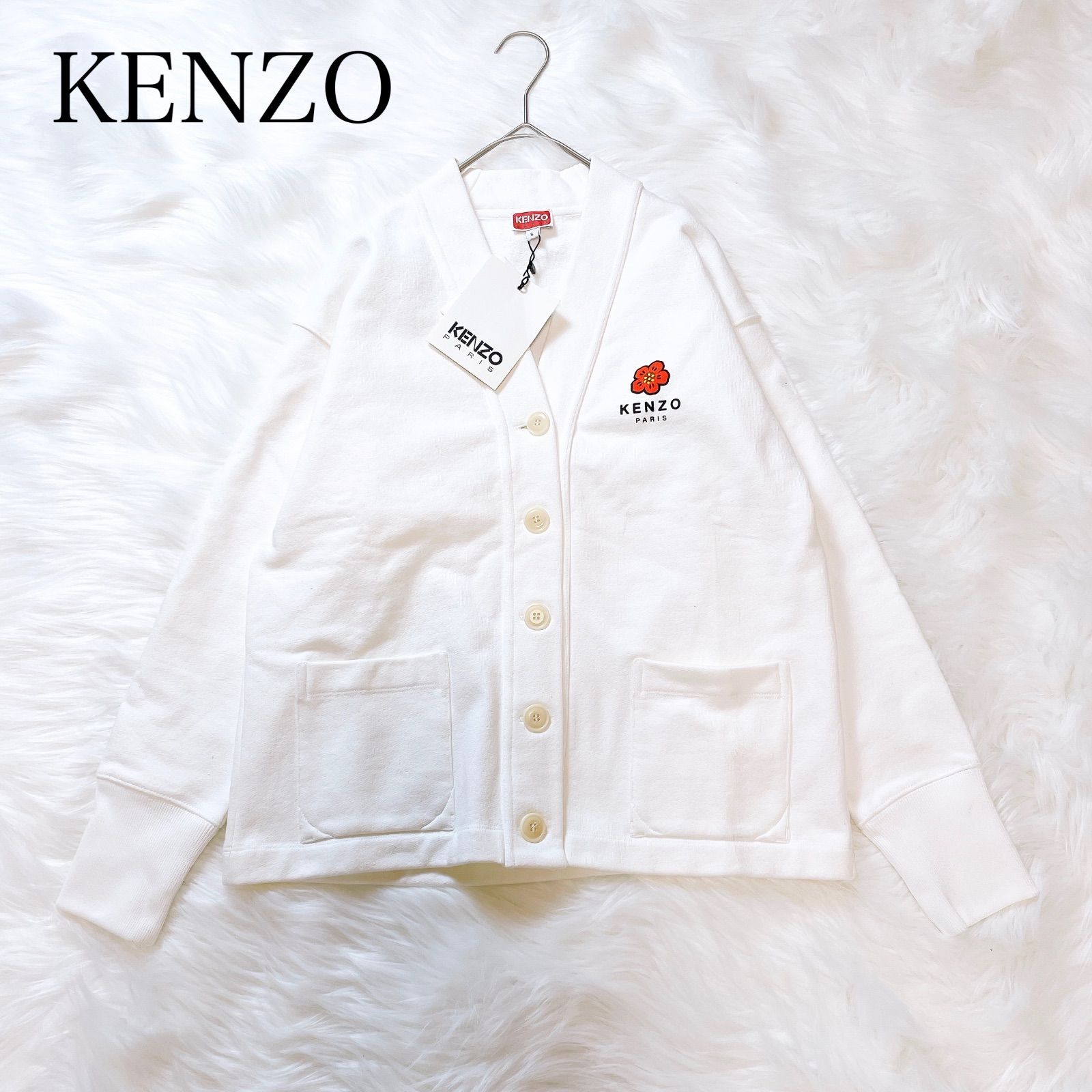 KENZO Boke Flowwer Cardigan タグ付 未使用品 - メルカリ