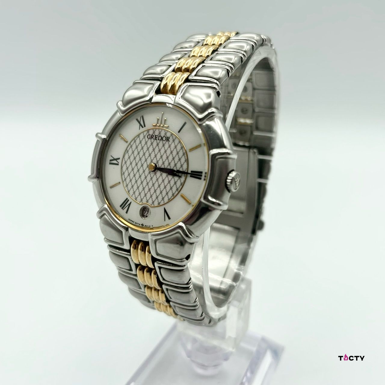 グレドール エントラータ セイコー クレドール 高級機種 エントラータ 18K ダイヤベゼル