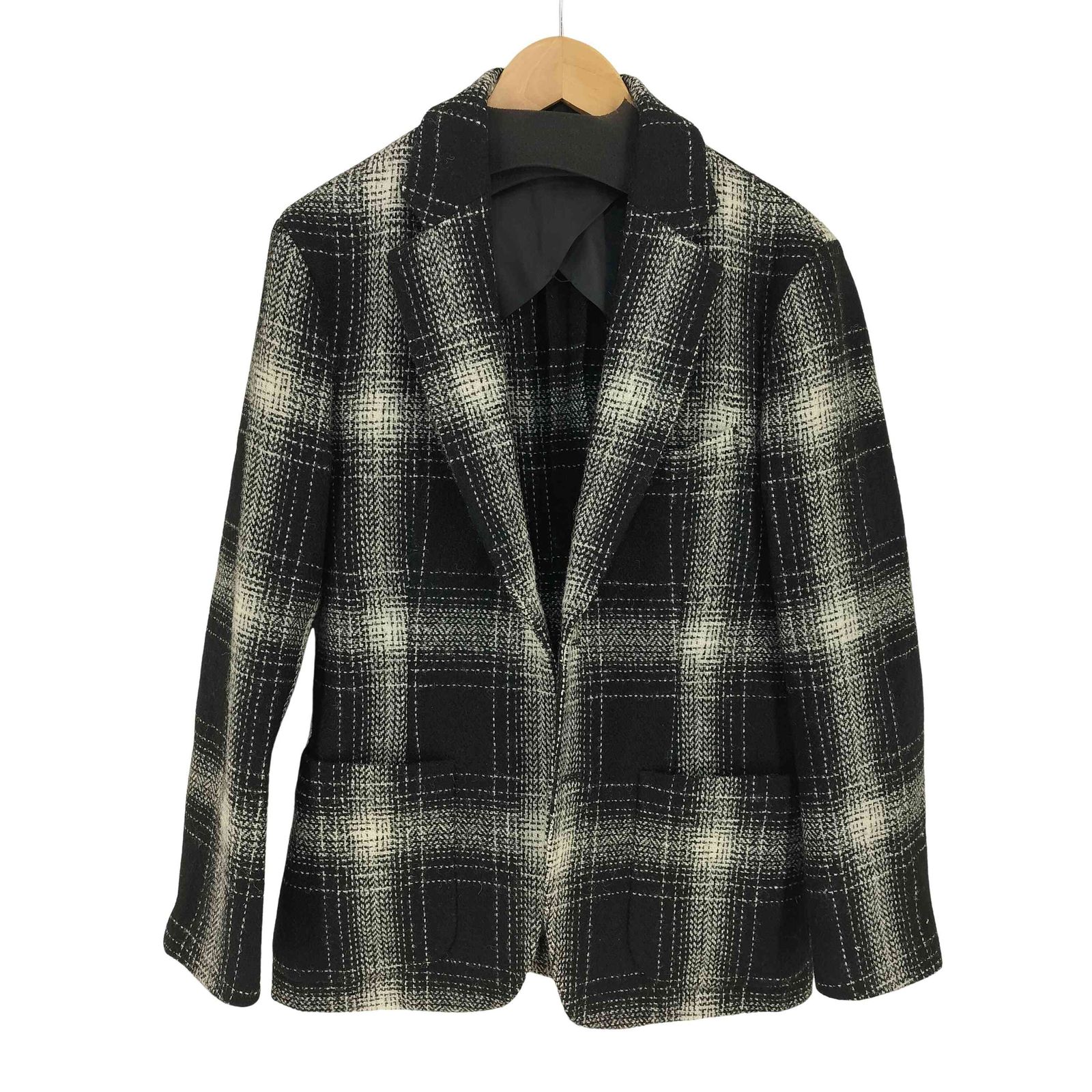 エディフィス EDIFICE HARRIS TWEED オンブレ ウール テーラードジャケット メンズ JPN：44 