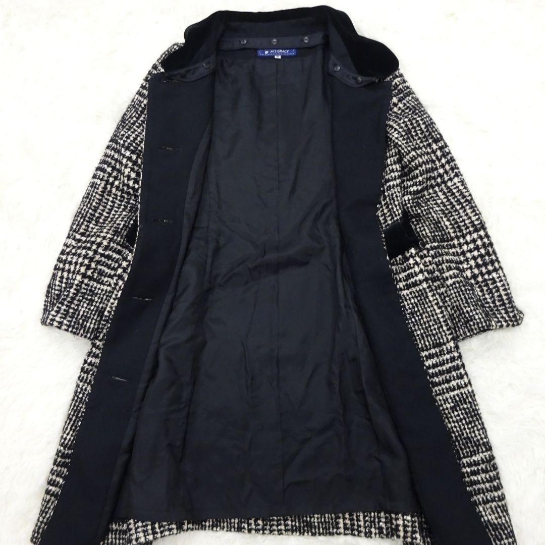 エムズグレイシー　千鳥格子　リボン　コート M'S GRACY 2023 Autumn&Winter Collection | msgracy