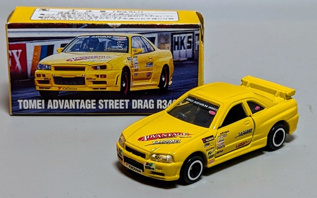 【60％OFF】 トミカ/アイアイアド特注 トミー TOMEI DRAG STREET ADVANTAGE 乗用車