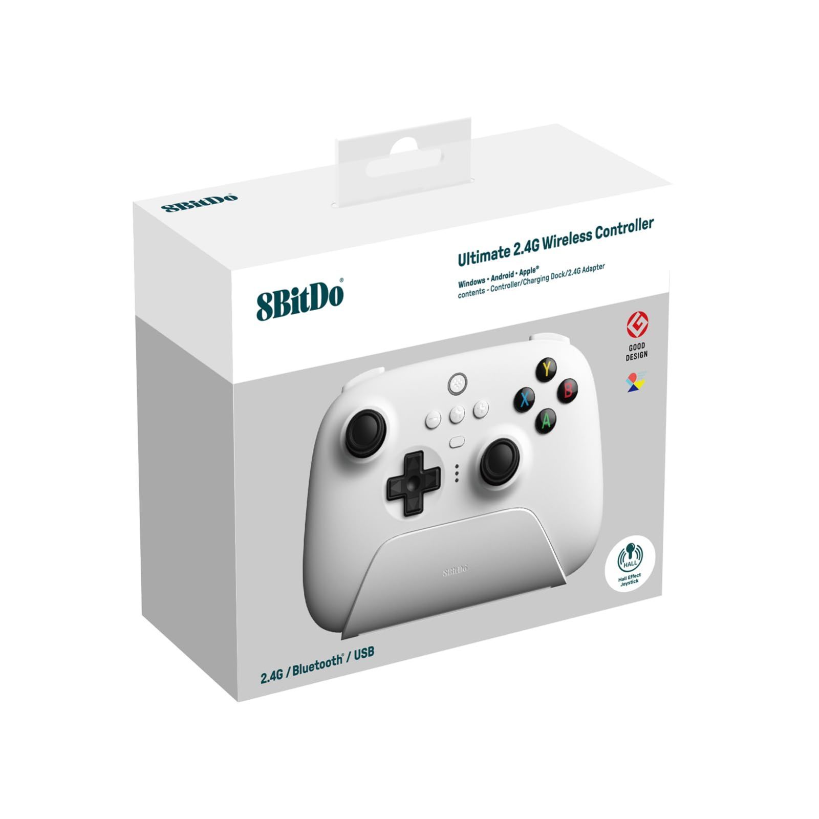 8BitDo Ultimate 2.4Gワイヤレスコントローラー PC/Android/Steam Deck/Appleデバイス対応 甘い - 重雲