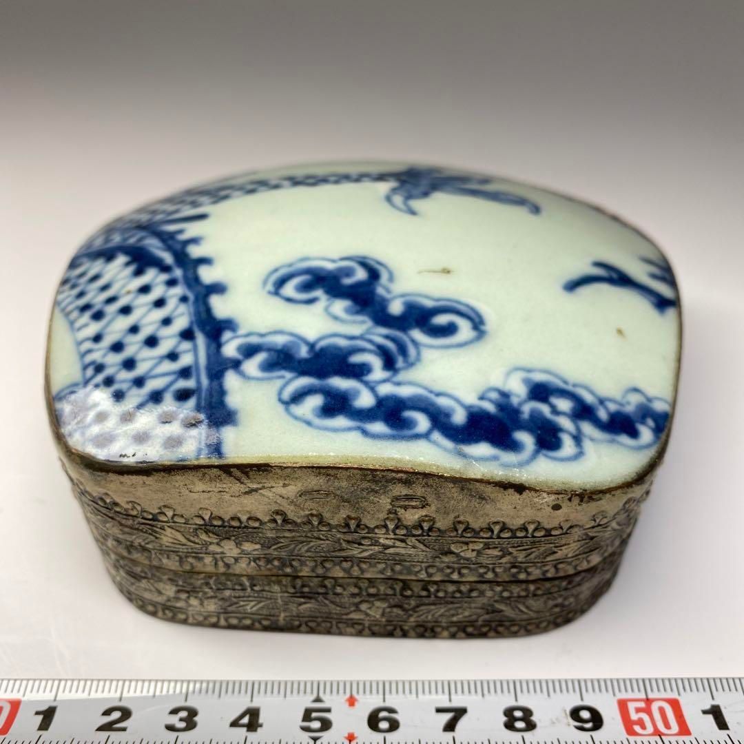 中国清時代　シャム銀蓋物　294g  東Y6-0701① 中国清時代 シャム銀蓋物 294g 東Y6-0701① - メルカリ