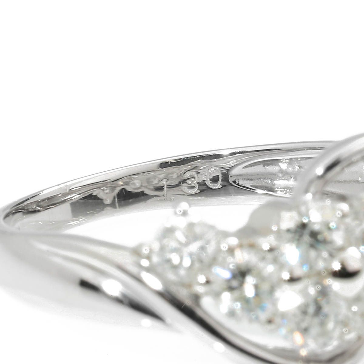 Pt900 ダイヤ1.30ct 13号