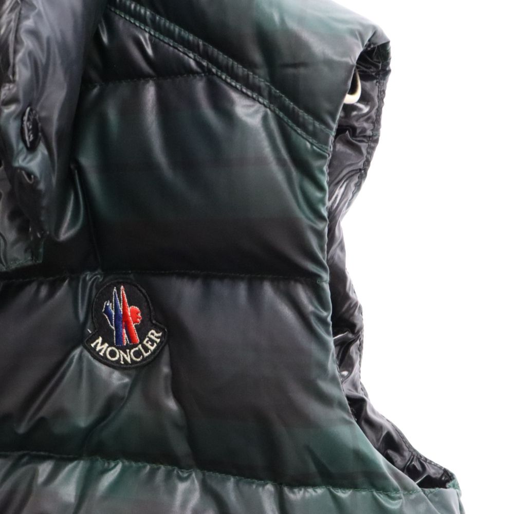 MONCLER CORBIER コルビエ ダウンベスト タータンチェック MONCLER (モンクレール) CORBIER タータンチェック柄ダウン