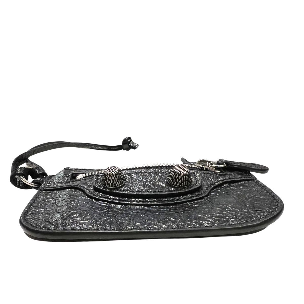 中古】 BALENCIAGA バレンシアガ Le Cagole コインパース ブラック SV  