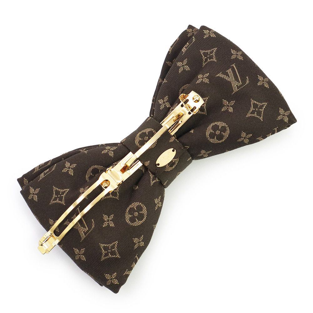 ルイ ヴィトン バレッタ LV プリティ ボウ リボン ヘア