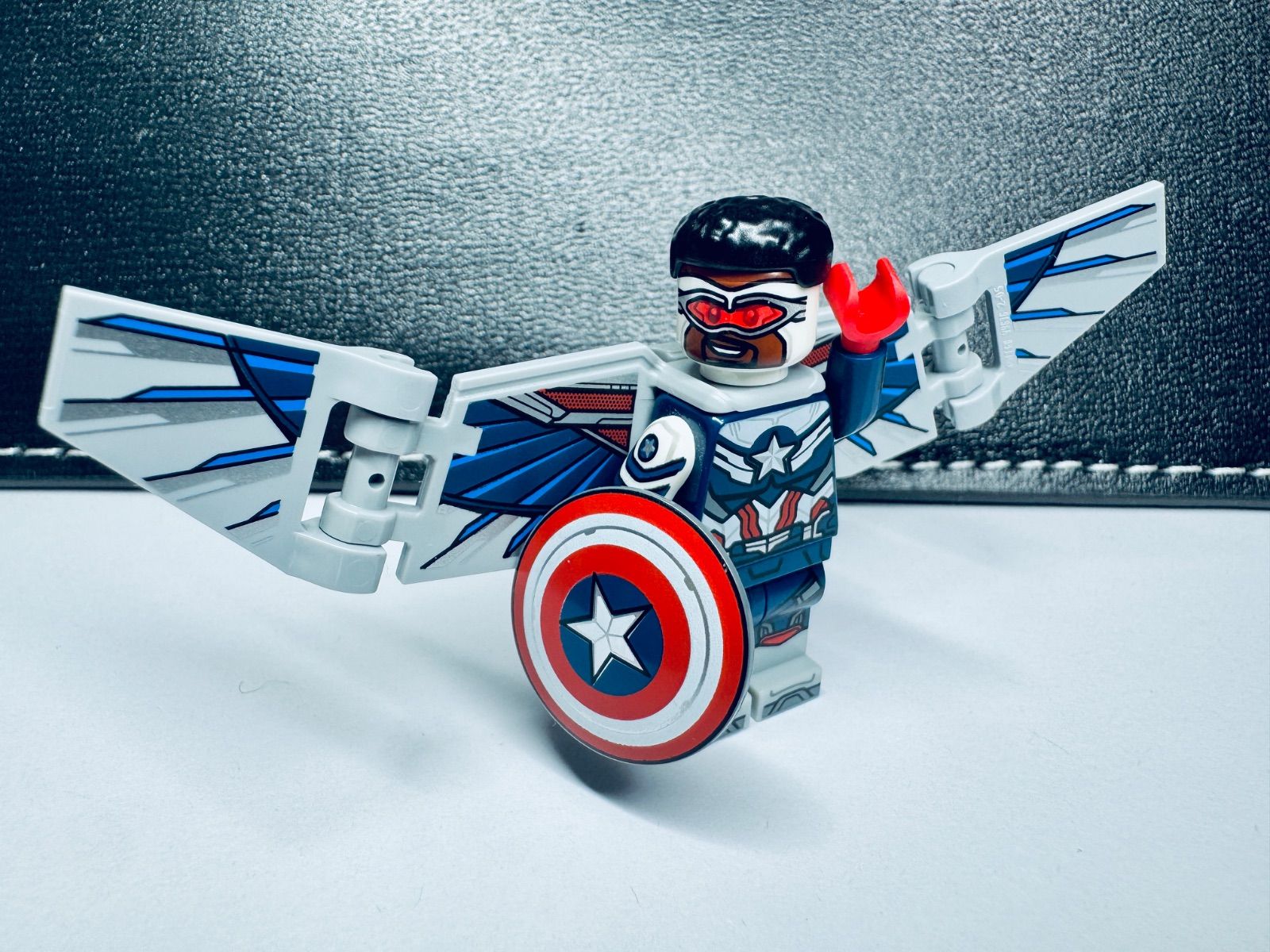 【ご参考】　キャプテンアメリカ　ファルコン　レゴ互換　ミニフィグ LEGO レゴ ミニフィグ フィグ キャプテンアメリカ ファルコン