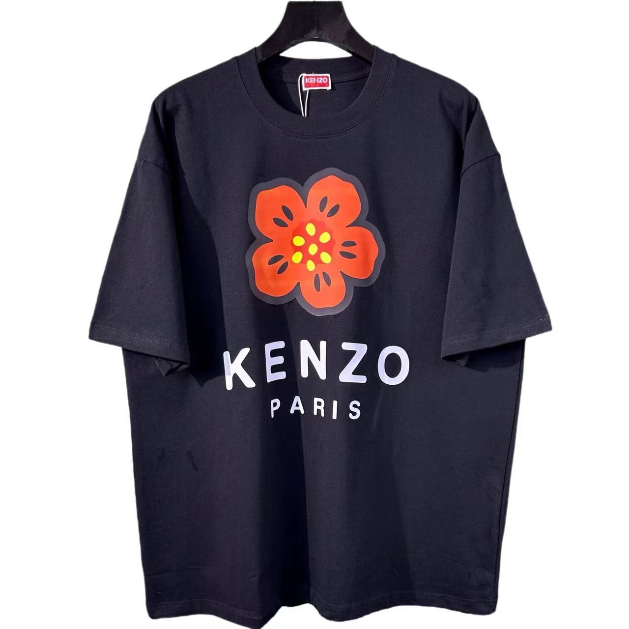 大人気！お早めに♪☆KENZO ケンゾー☆ボーク フラワー デザイン 半袖 Tシャツユニセックス