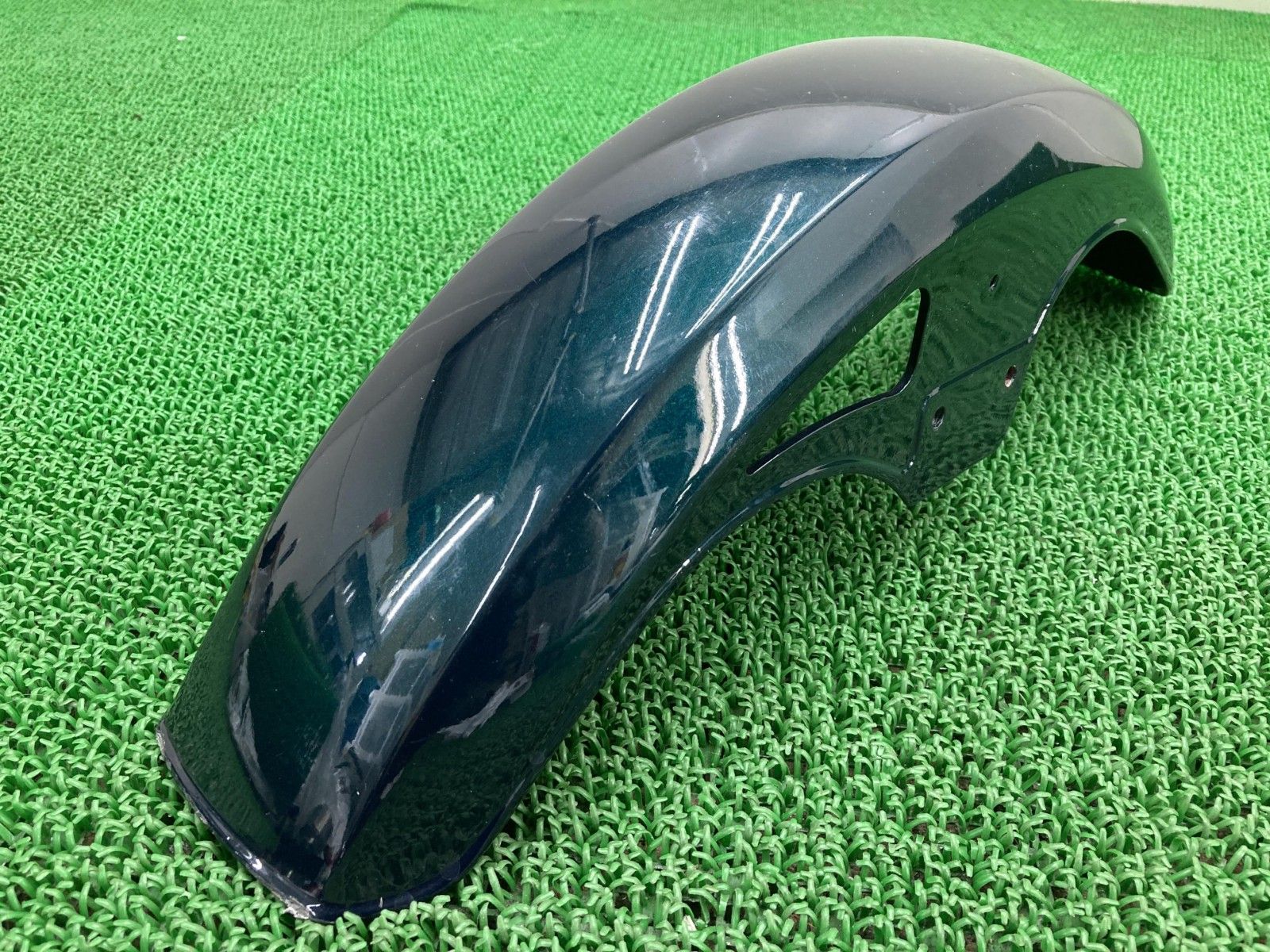 Z400GP フロントフェンダー 濃緑M 35004-1087 カワサキ 純正 バイク