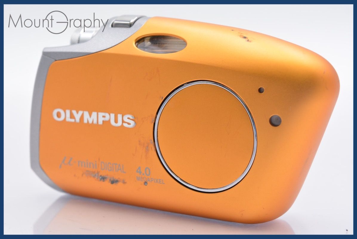 ☆極上美品☆ オリンパス Olympus μ-mini DIGITAL ☆完動☆同梱