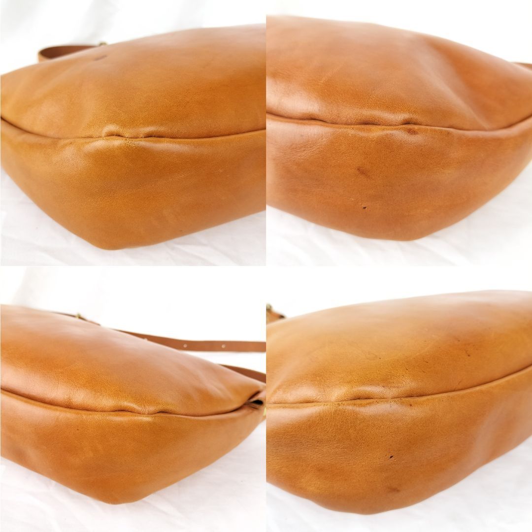 上質レザー✨温もりを纏う】 HERZ ヘルツ ビーンズショルダーバッグ
