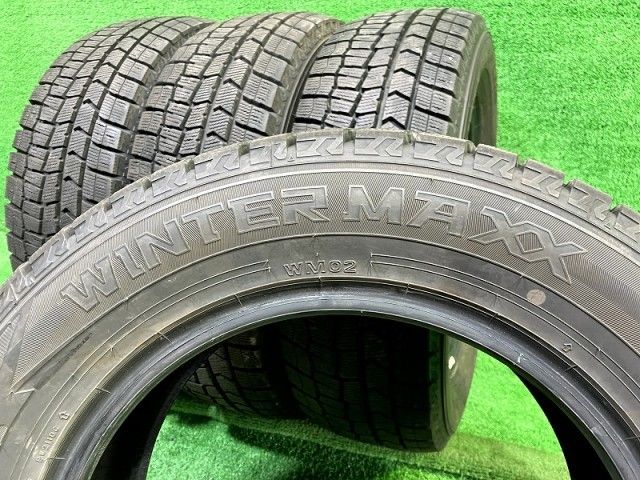 ファイナルセール開催中！ DUNLOP スタッドレス ダンロップ ウィンターマックスWM02 195 65R15 4本 7ミリ 続々入荷中！