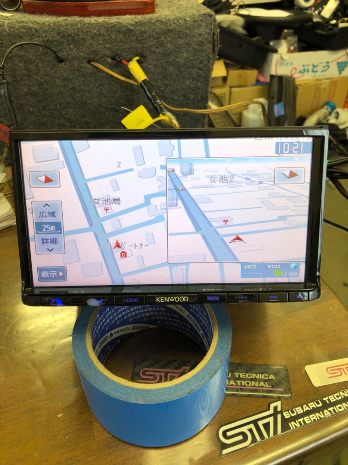 カーナビ KENWOOD MDV-L403 ワンセグ 地図2015年
