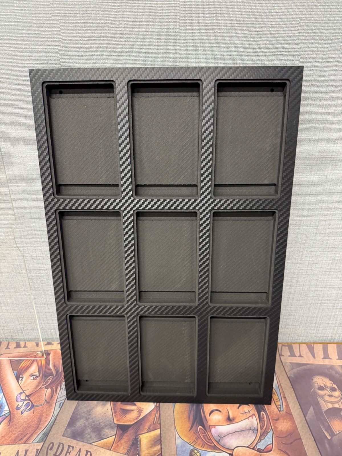 PSA9枚用 ディスプレイ ケース アクリルカバー付き PSA鑑定用 鑑賞