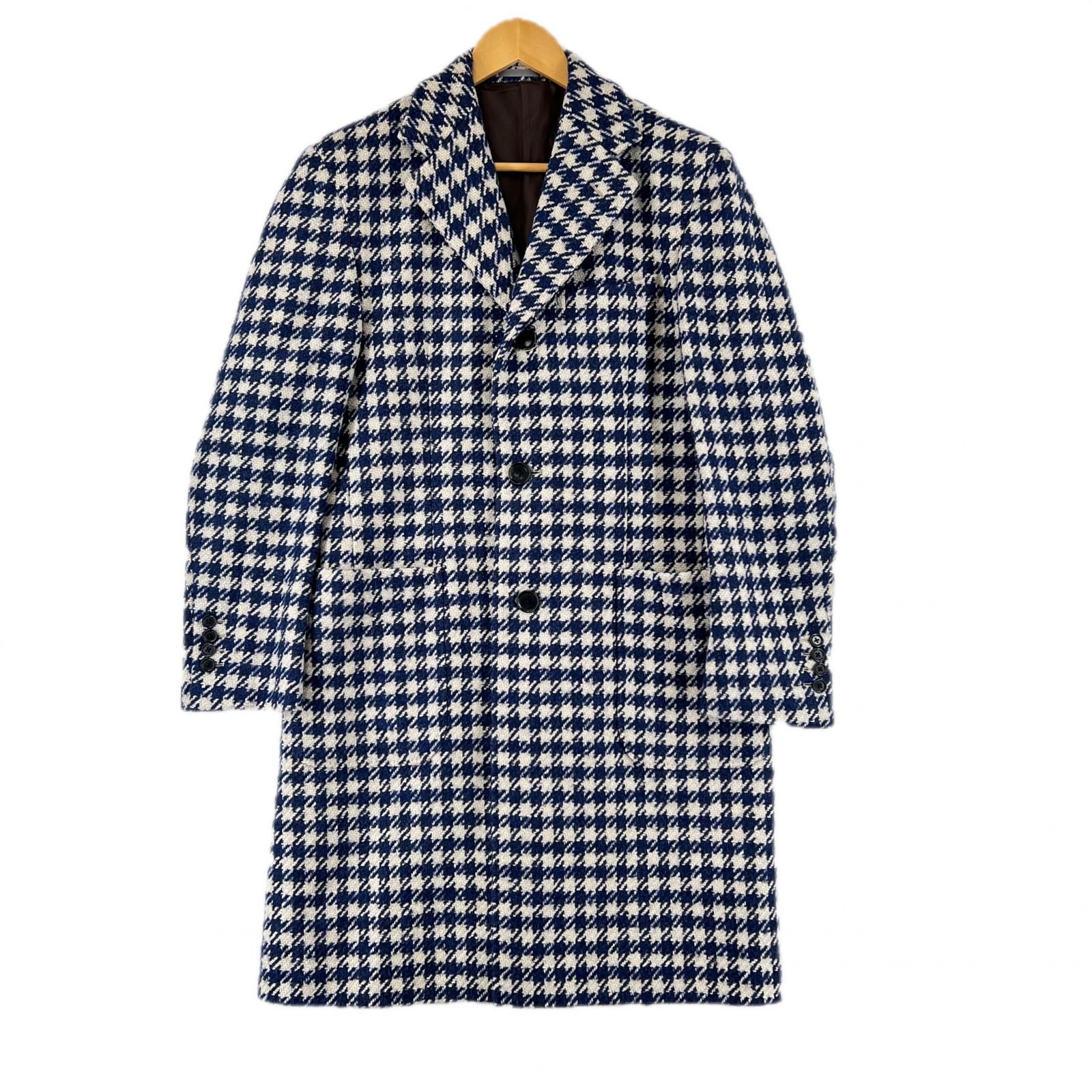 美品 Yoshida Court 吉田コート 千鳥格子 秋冬 AW チェスター