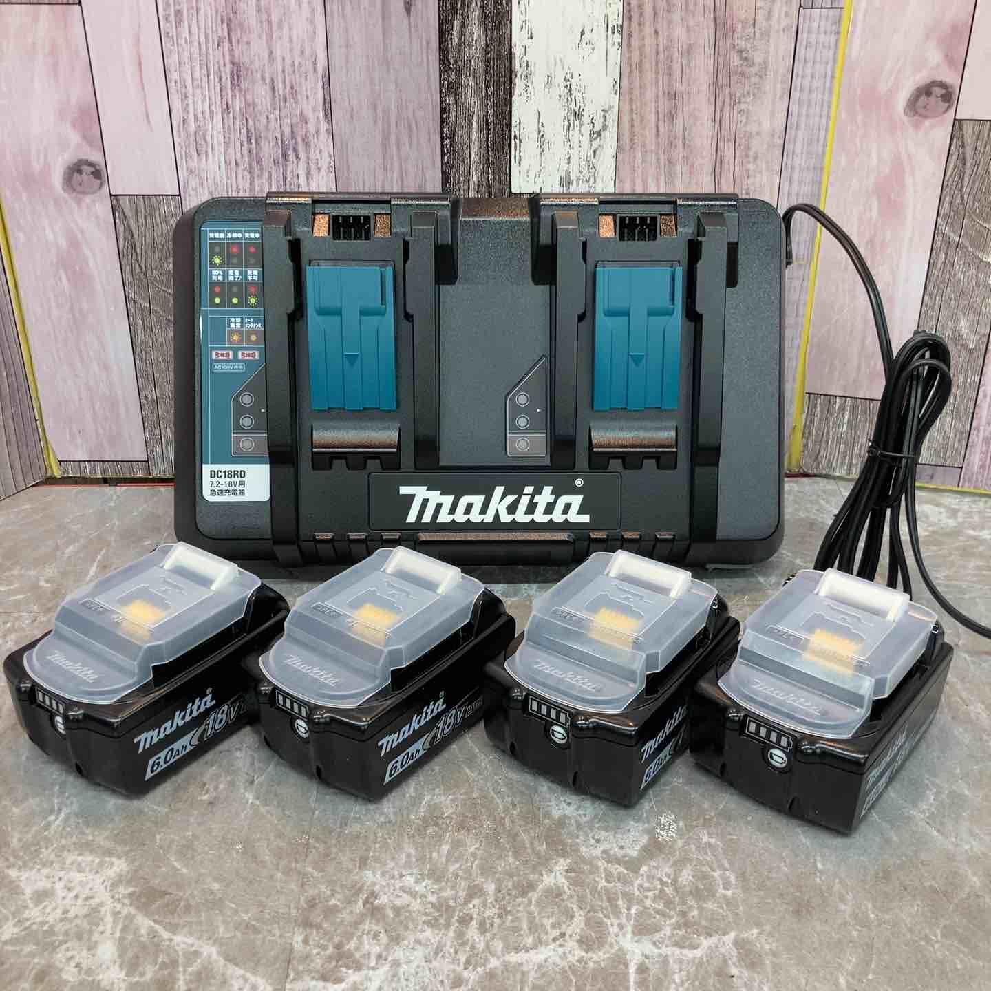 マキタ makita パワーソースキット2 A-67094 18V6.0Ahバッテリー4個 2口充電器1個 八潮店