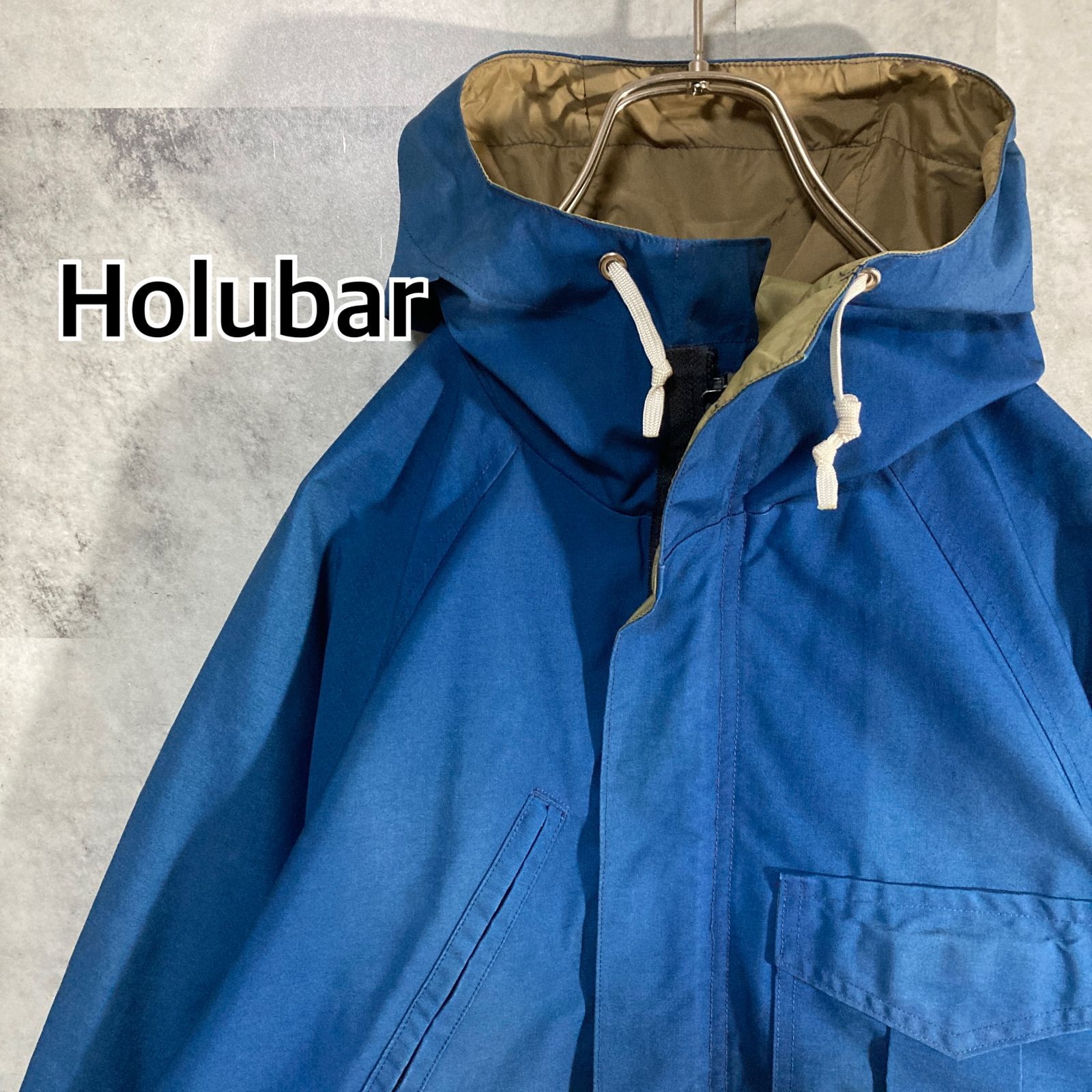 80s USA 製 Holubar ホルバー マウンテンパーカー ブルー S - メルカリ