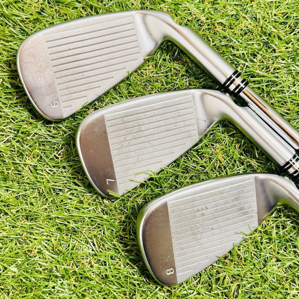 【レフティ】ピン G430 黒ドット メンズアイアンセット 6本 スチール S レフティ】ピン G430 黒ドット メンズアイアンセット 6本