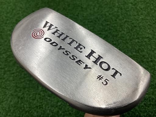 オデッセイ WHITE HOT 5 33インチ パター PT スチール フレックスその他 メンズ 男性用 右利き 右用 Cランク ゴルフクラブ
