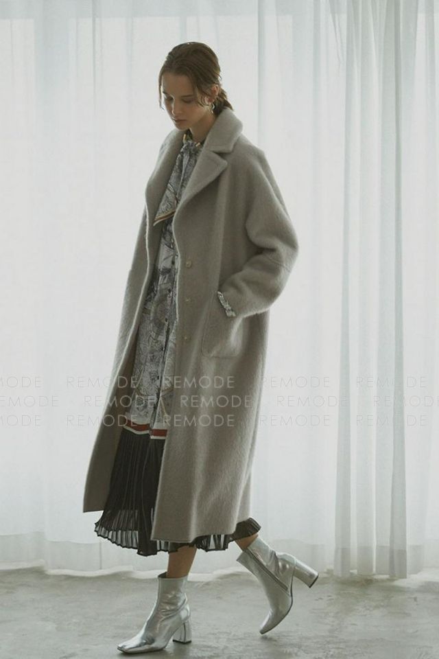 美品Ameri BLANKET FAKE MOUTON COAT コート 中古・古着通販】Ameri VINTAGE (アメリヴィンテージ) BLANKET