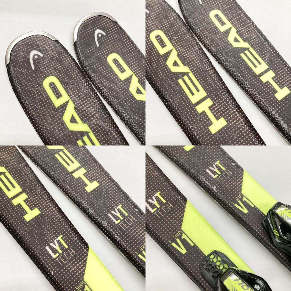 HEAD(ヘッド) V-SHAPE ショートスキー130cm