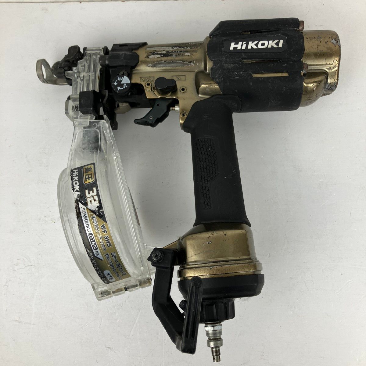 ЗЗHiKOKI ハイコーキ 32mm 高圧 ねじ打ち機 WF3HS ゴールド