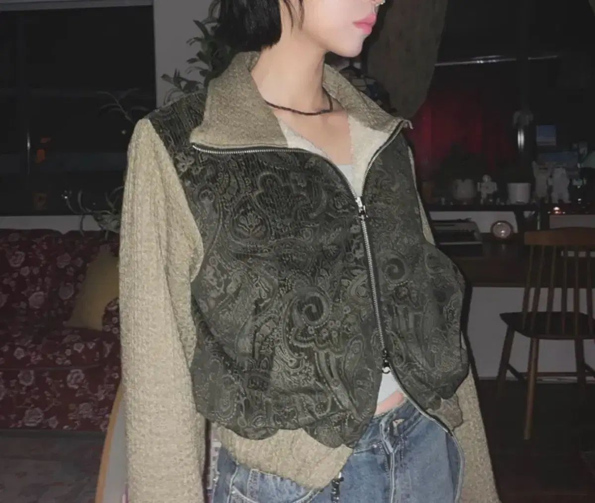 オールド ヴィンテージ 羊毛 オール アウター