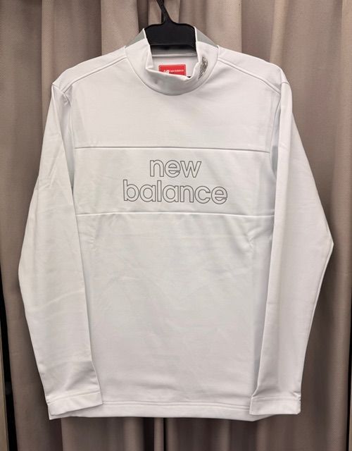 ハイネックシャツ メンズ ニューバランス ゴルフ new balance golf ホワイト 葛西店