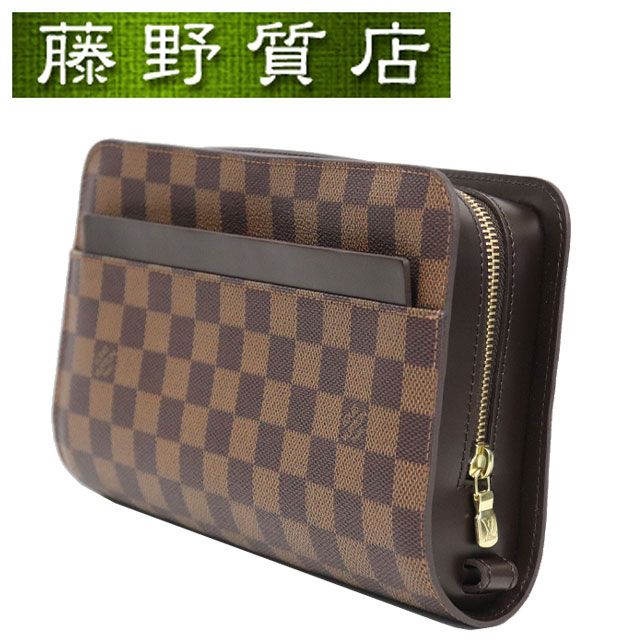 美品）ルイヴィトン LOUISVUITTON サンルイ セカンドバッグ PVC