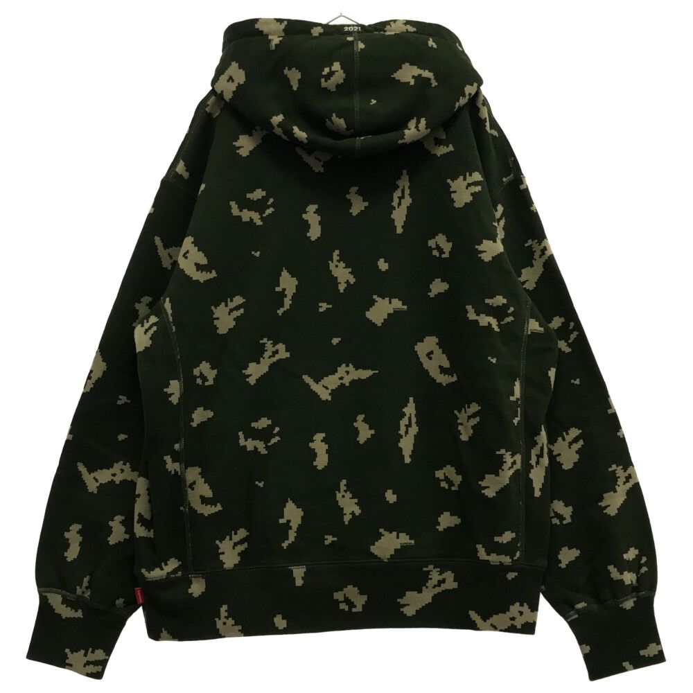 SUPREME (シュプリーム) 21AW Box Logo Hooded Sweatshirt Olive