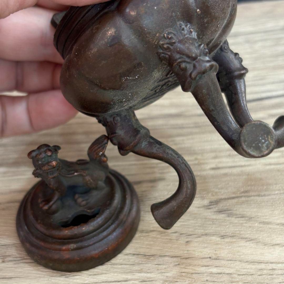 銅 細工 寿星薫香炉 茶道具 香道具 装飾品 工芸品 置物 香炉 茶道薫香炉 香道具 工芸品 置物 - メルカリ