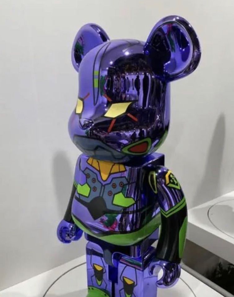 エンタメ/ホビーBE@RBRICK エヴァンゲリオン初号機 CHROME Ver.