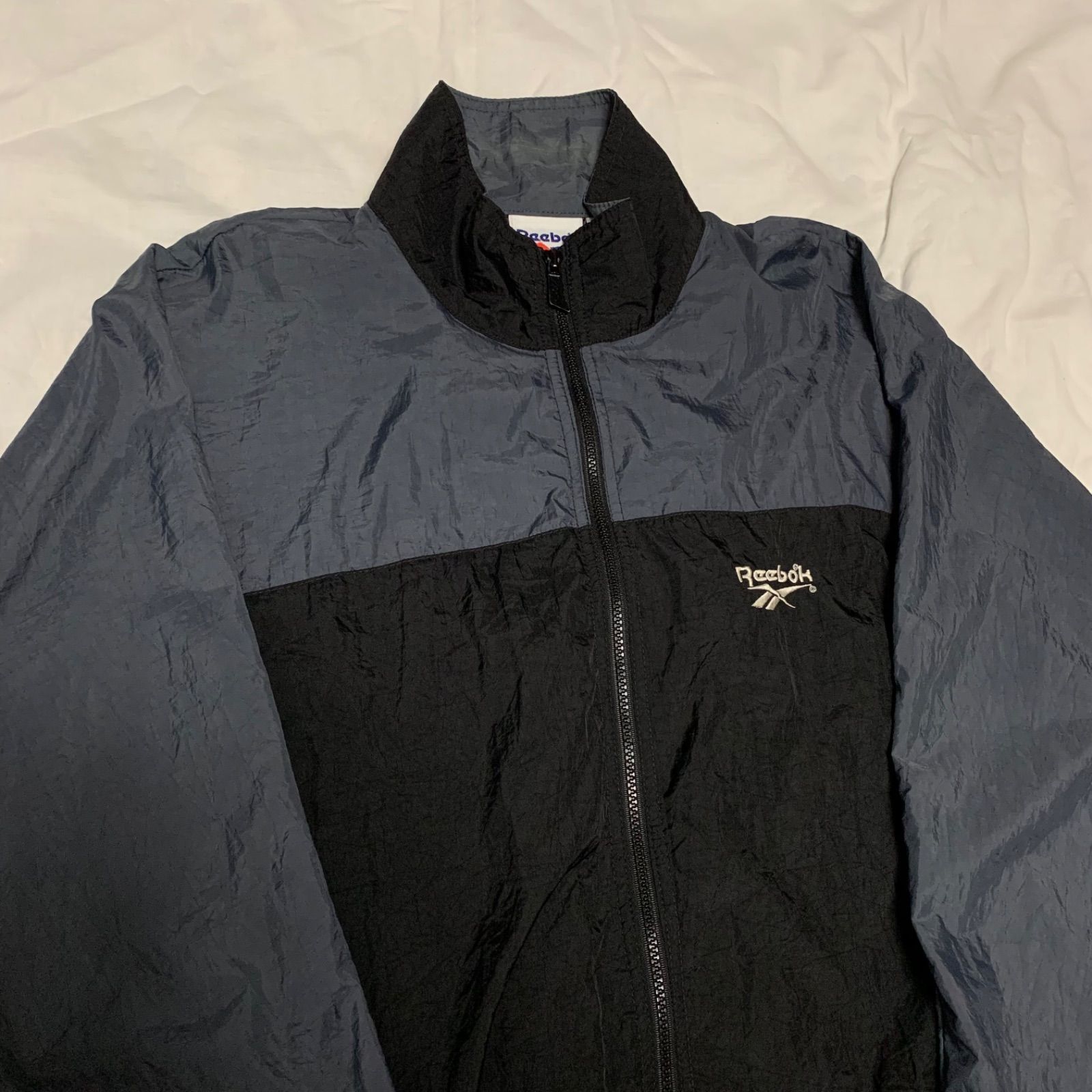 90s Reebok Vector Logo Nylon Jacket リーボック ナイロンジャケット