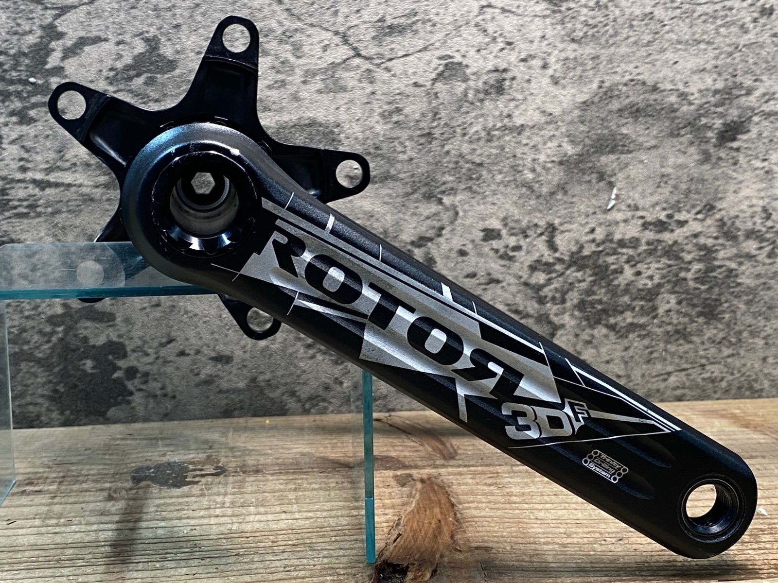 JK550 ローター ROTOR 3D CRANK クランクアーム 172.5mm BCD110㎜ 5アーム シャフトΦ30