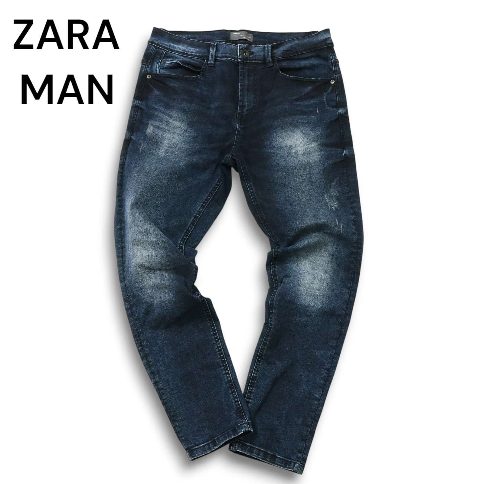 ZARA MAN ザラ マン 通年 ダメージ加工☆ ストレッチ スキニー 