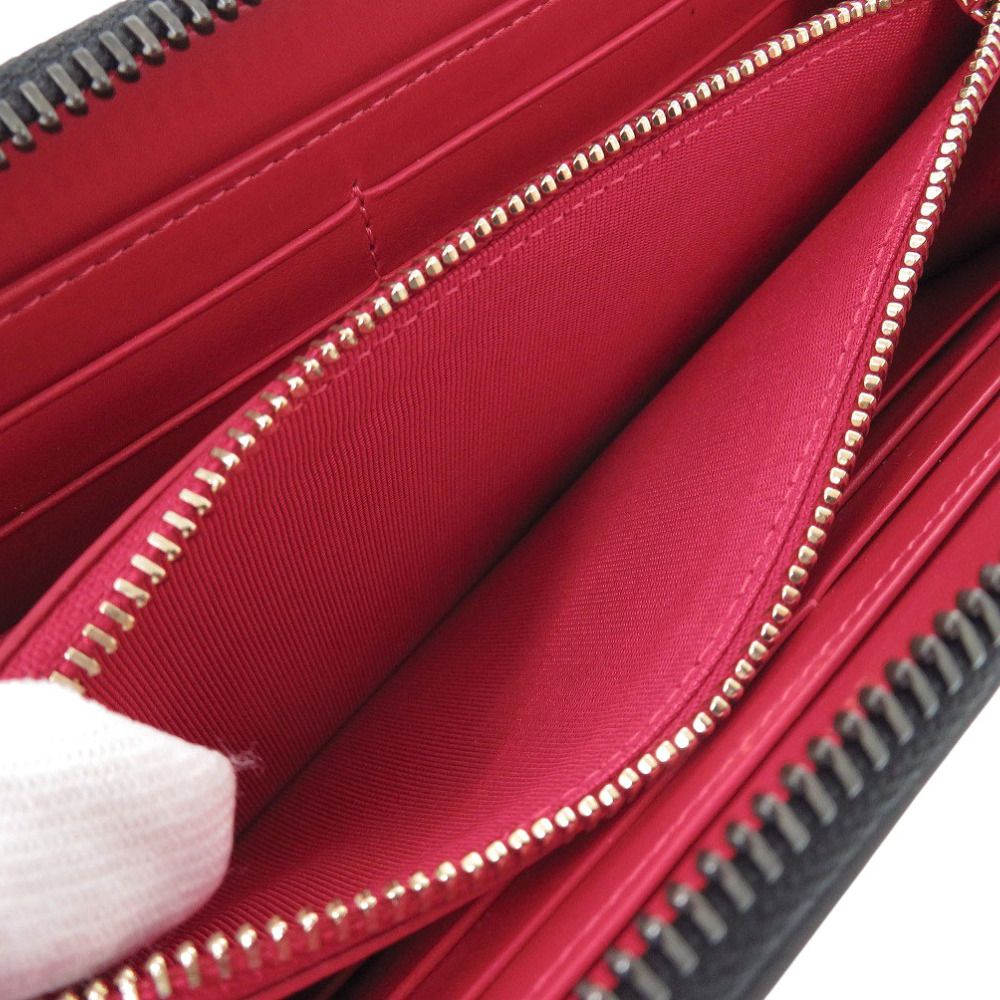 未使用 クリスチャンルブタン パネトーネ PVC レザー イエロー ピンク  