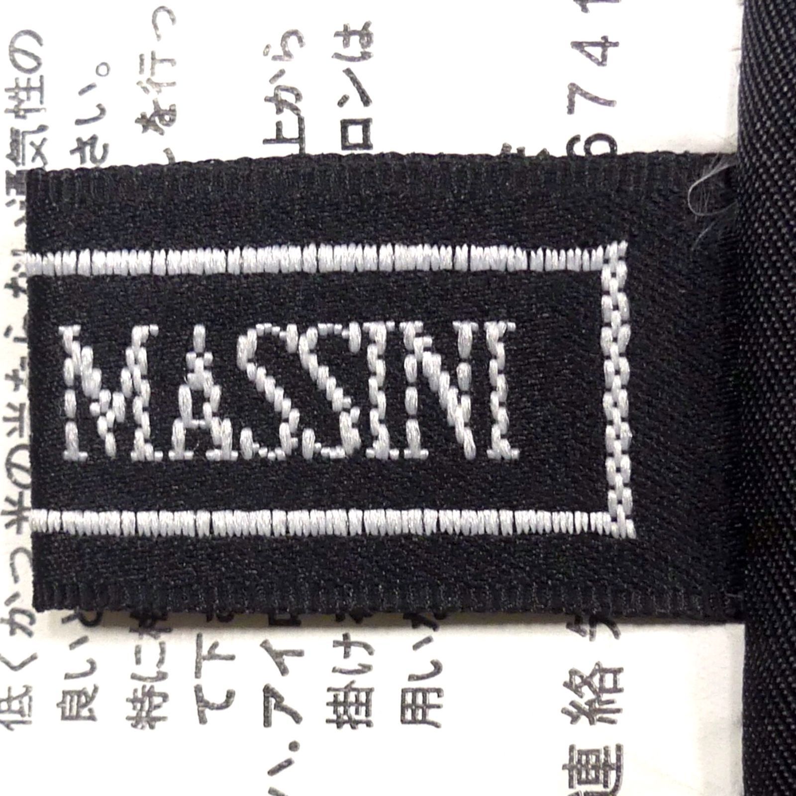 ROBERTO MASSINI ロベルトマッシーニ ダウンジャケット レザー M 黒