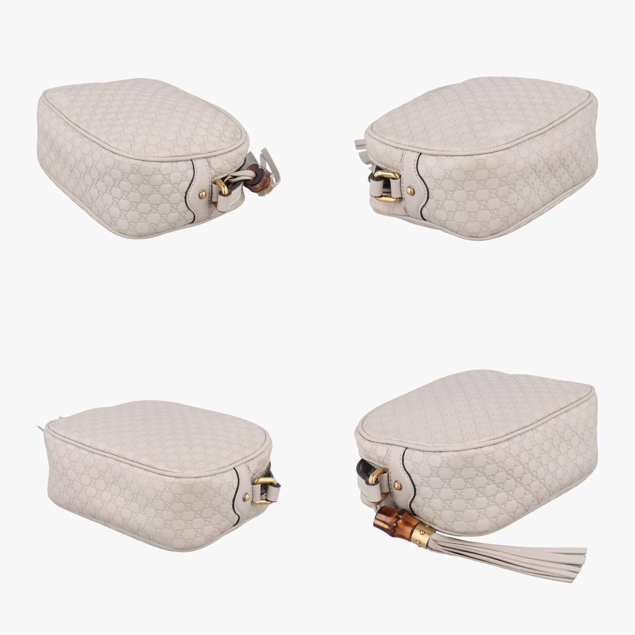 グッチGucciマイクログッチシマホワイトレザー309538D012942395