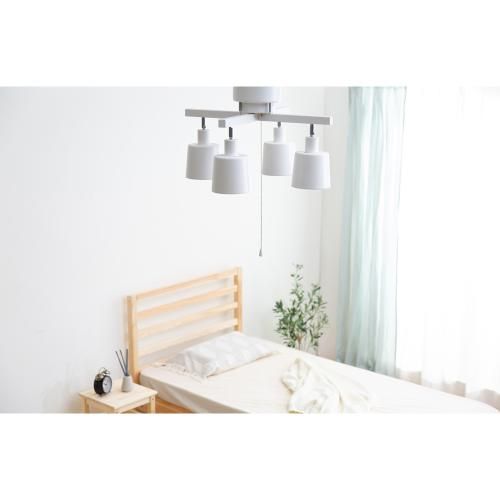 アイリスオーヤマ 4灯シーリングライト クロスタイプ CE4LA-20C-W ホワイト 納期約１週間