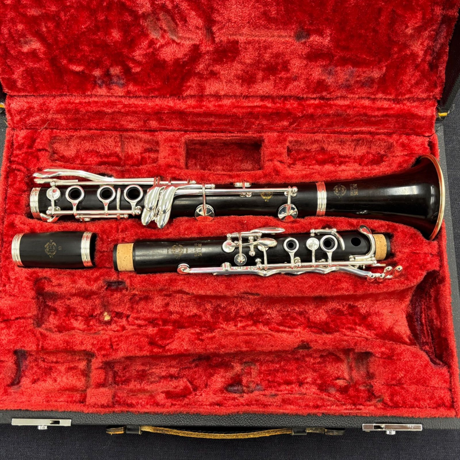 全タンポ交換 OH済 H.セルマー SERIES10 A管 クラリネット 17