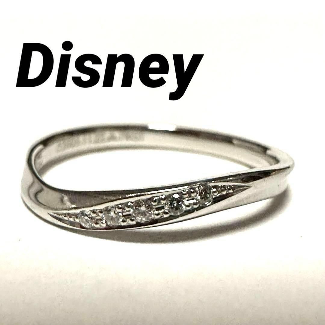 ディズニー Disney 指輪 リング PT950 シルバー プラチナ 7.5号
